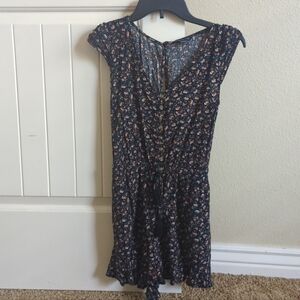 American Eagle Floral Romper